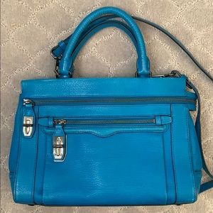 Rebecca Minkoff Regan Blue Cross Body Bag